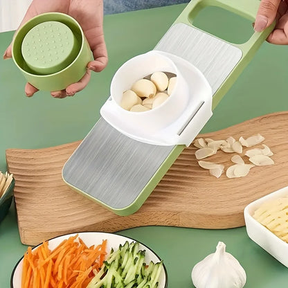 7-in-1 Vegetable Slicer & Grater Set with Interchangeable Blades