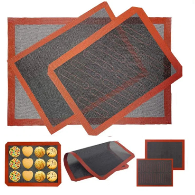 Reusable Perforated Baking Mat for Cookies & Bread