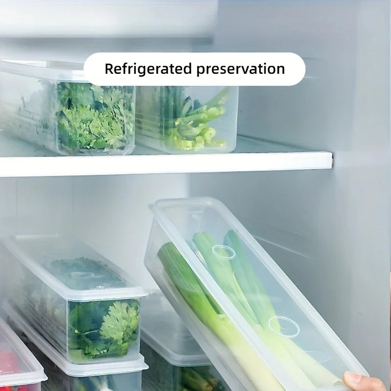 4-Pack Reusable Plastic Food Containers with Lids – Airtight & Stackable