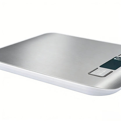 Stainless Steel Food Scale with LED Display, 1g Accuracy