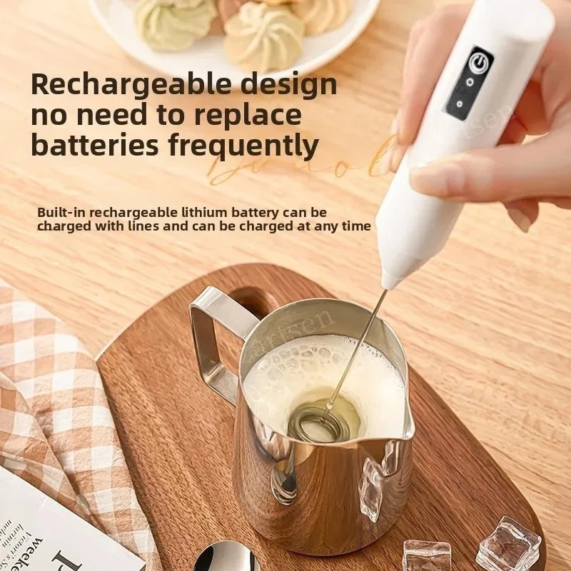 Café-Style Foam in 30 Seconds, Right at Home
