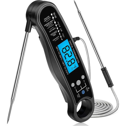 Dual Probe Digital Meat Thermometer with Backlight