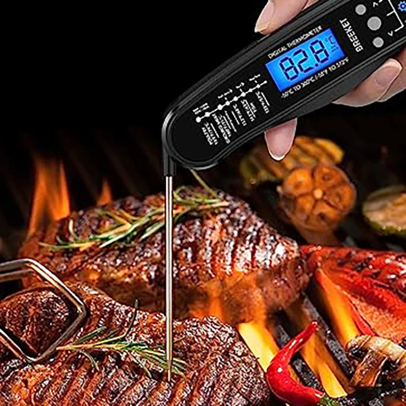 Dual Probe Digital Meat Thermometer with Backlight