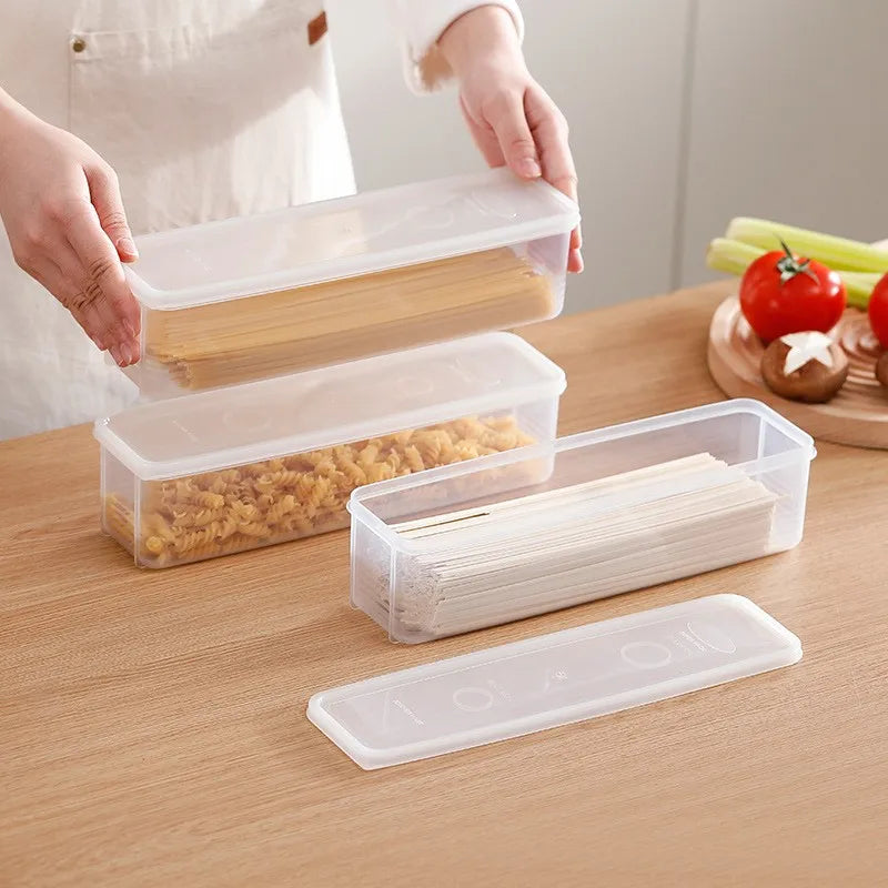 4-Pack Reusable Plastic Food Containers with Lids – Airtight & Stackable
