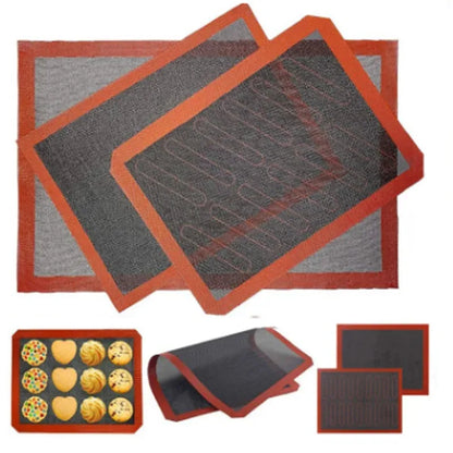 Reusable Perforated Baking Mat for Cookies & Bread